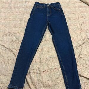 Zara Dark Wash Skinny Jeans